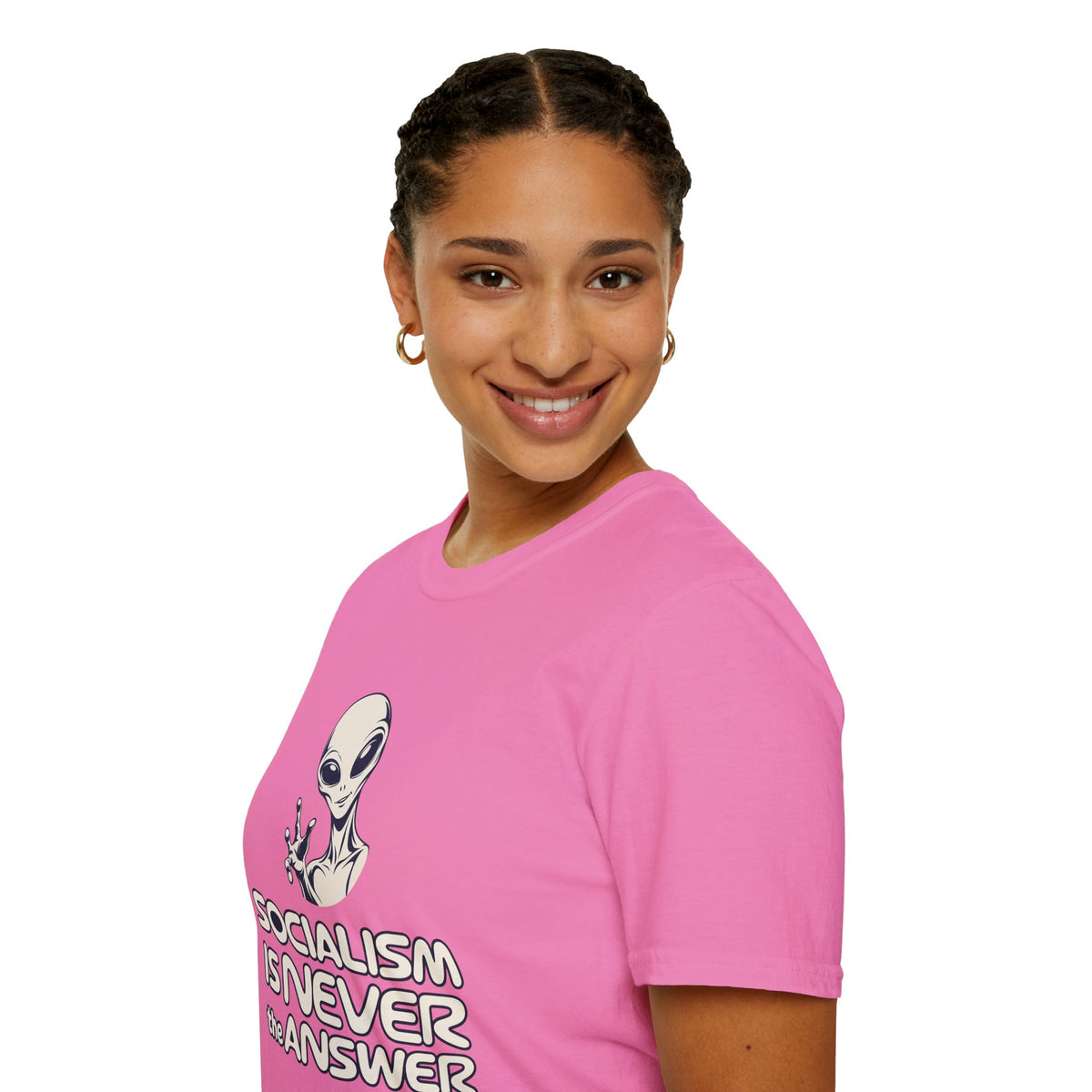 Friendly Alien - Short Sleeve T-Shirt - Unisex