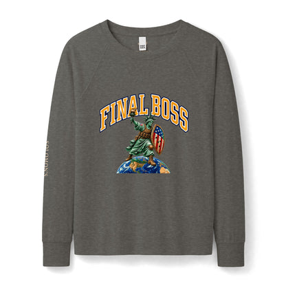 Final Boss - French Terry Sweatshirt - Women's
