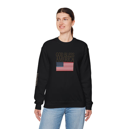 God Bless America Crewneck Sweatshirt - Unisex