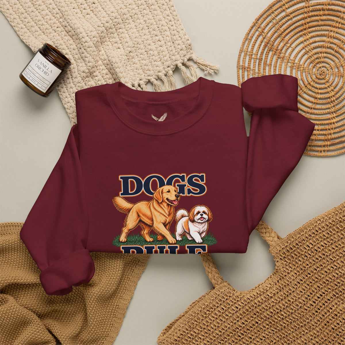 Dogs Rule - Crewneck Sweatshirt - Unisex