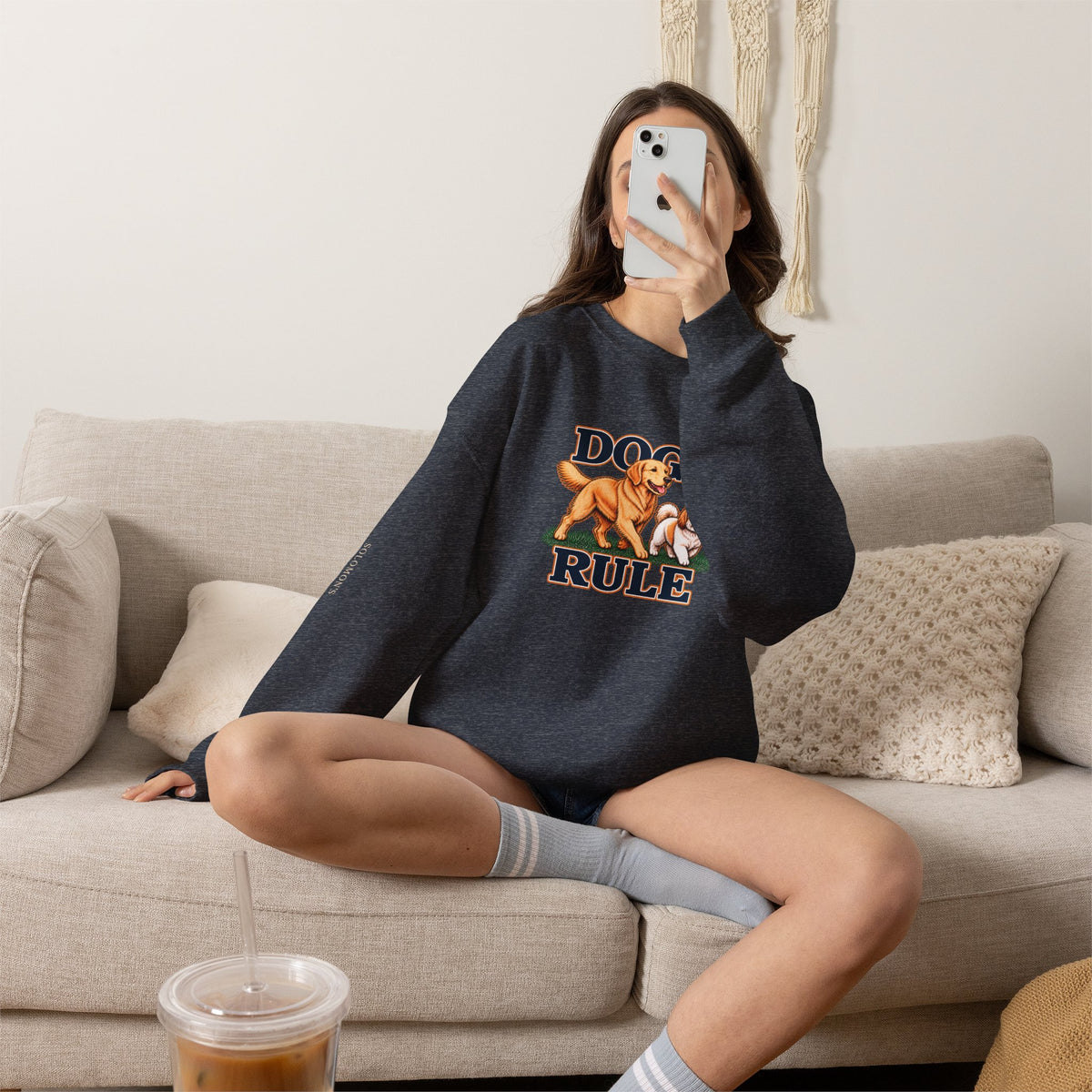Dogs Rule - Crewneck Sweatshirt - Unisex