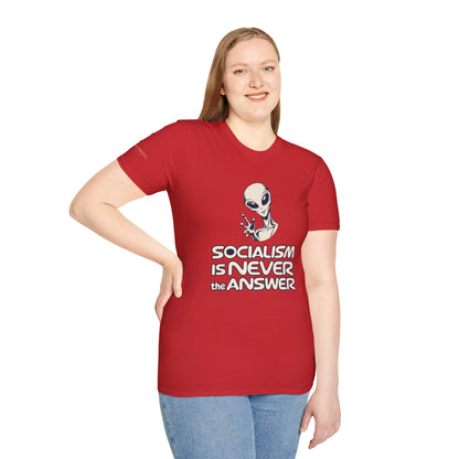 Friendly Alien - Short Sleeve T-Shirt - Unisex
