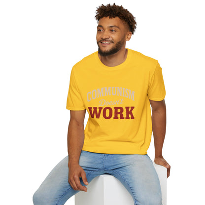 Communism Doesn't Work - Short Sleeve T-Shirt - Unisex