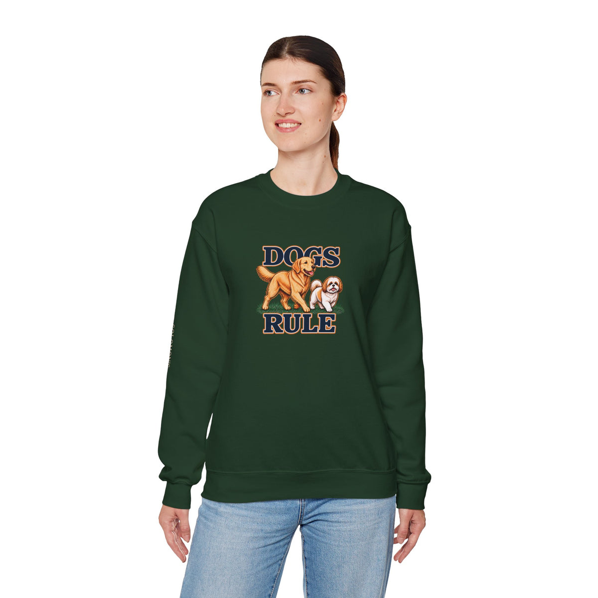Dogs Rule - Crewneck Sweatshirt - Unisex