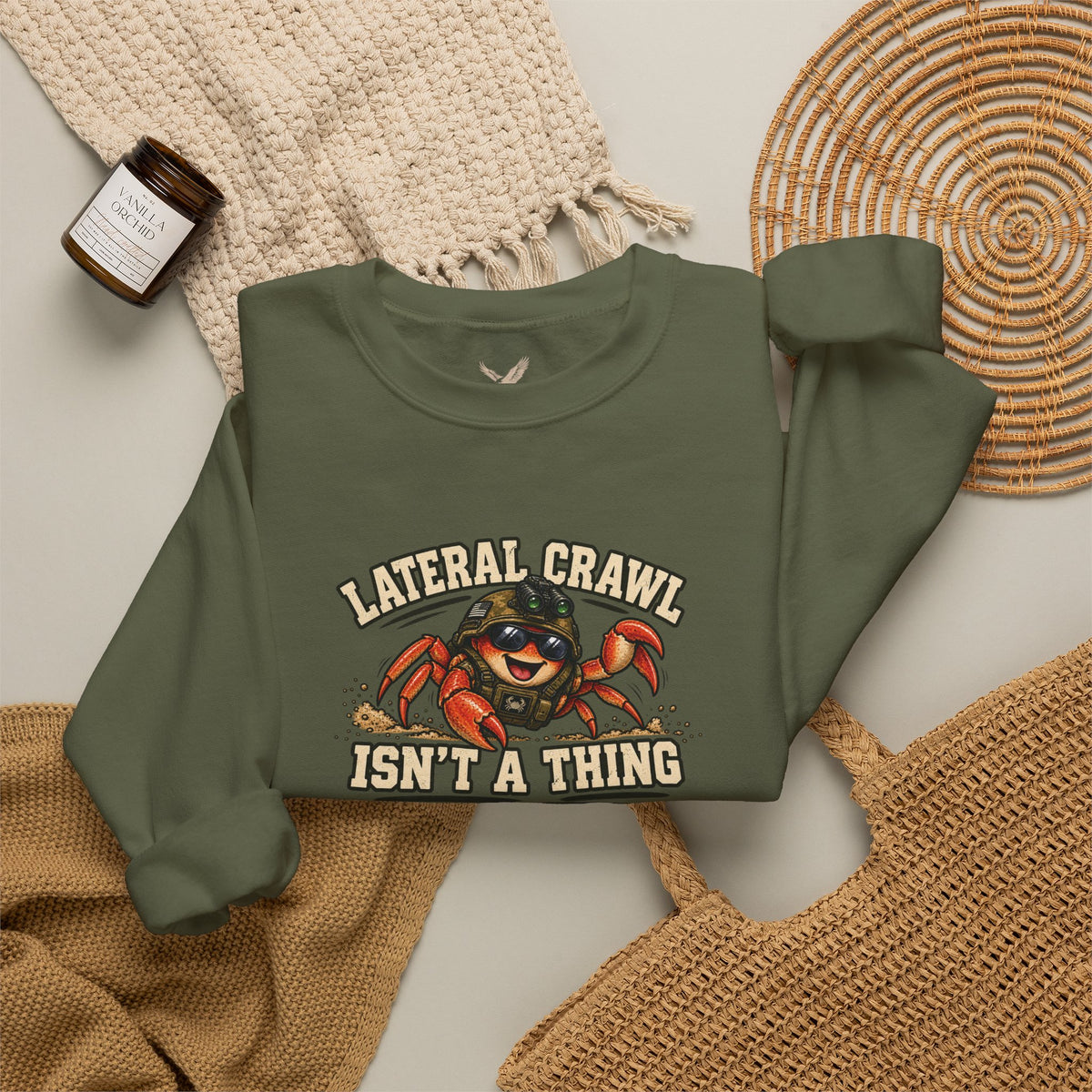 Lateral Crawl? - Crewneck Sweatshirt - Unisex