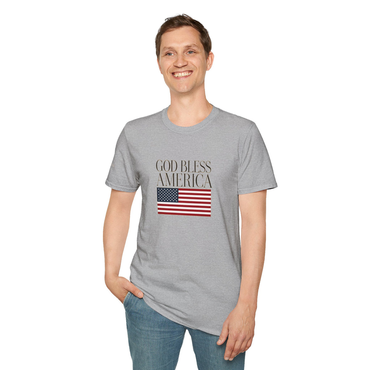 God Bless America (Lg) - Short Sleeve T-Shirt - Unisex
