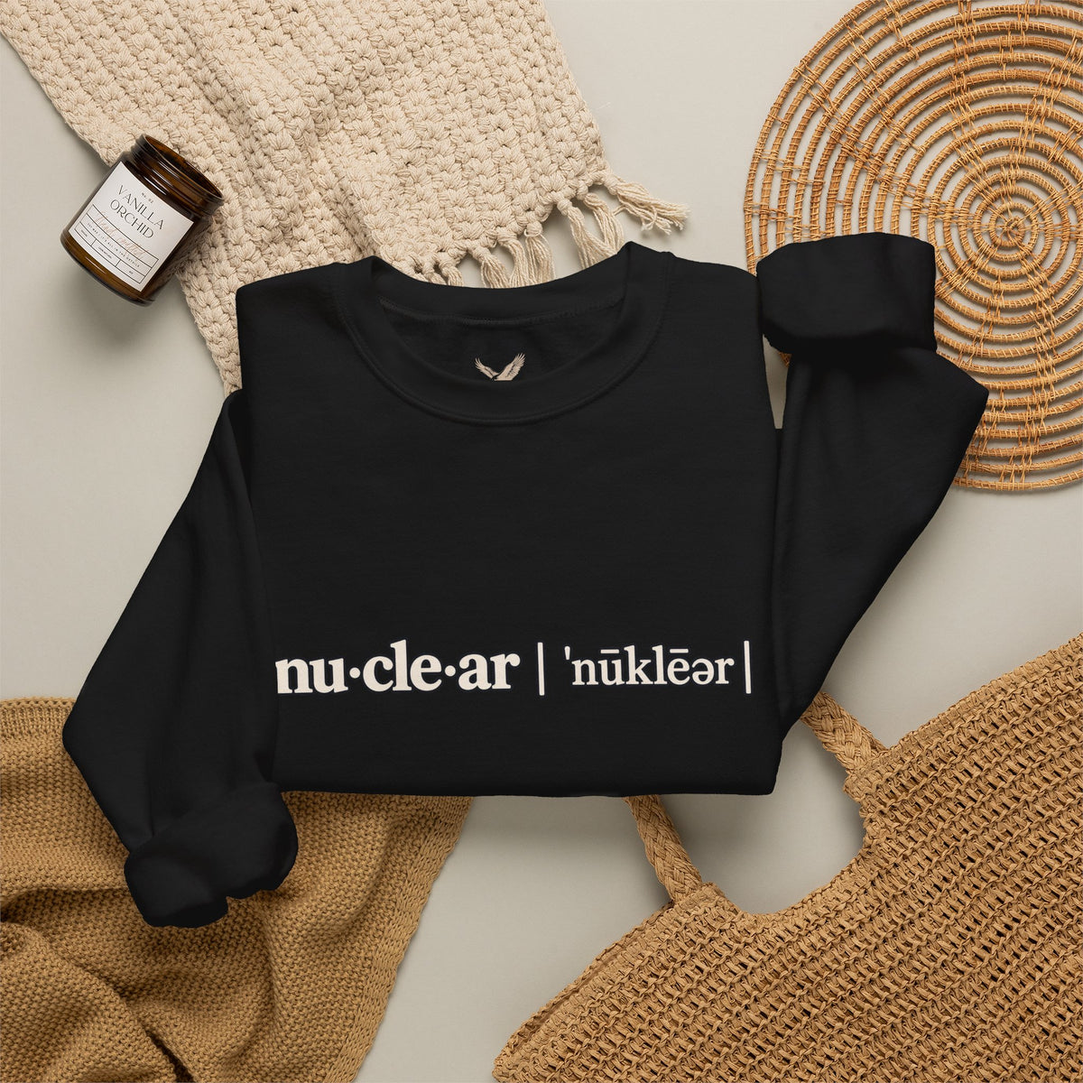 nu-cle-ar - Crewneck Sweatshirt - Unisex