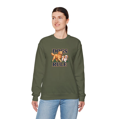 Dogs Rule - Crewneck Sweatshirt - Unisex