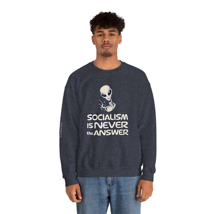 Friendly Alien - Crewneck Sweatshirt - Unisex