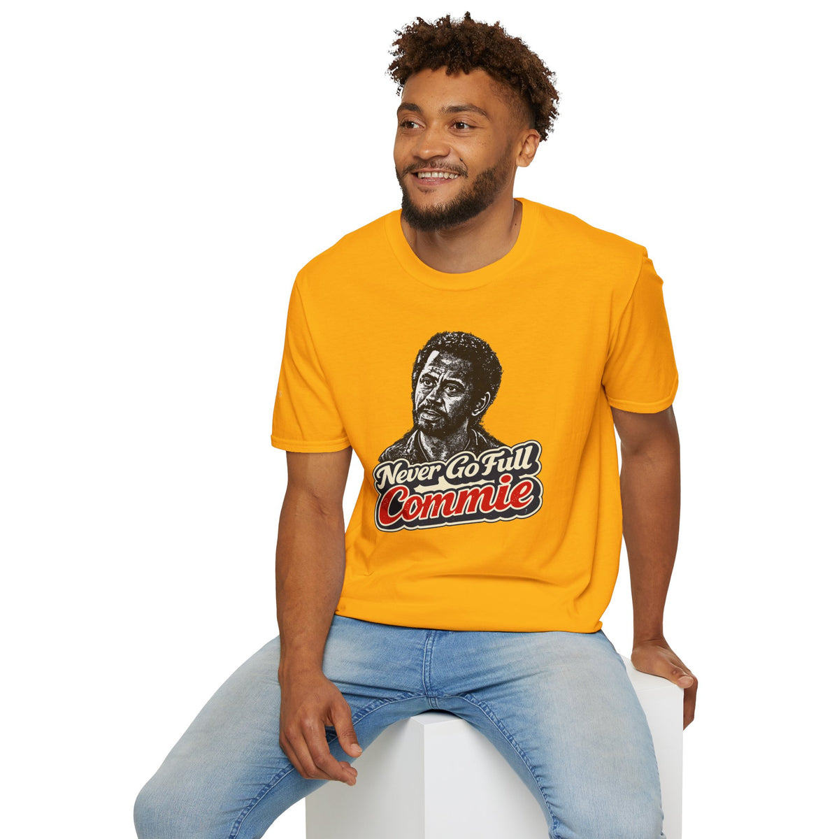 Never Go Full Commie - Short Sleeve T-Shirt - Unisex
