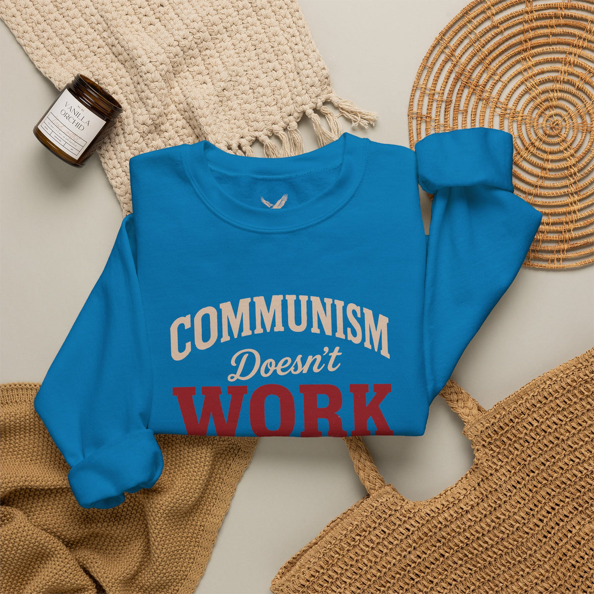 Communism Doesn't Work - Crewneck Sweatshirt - Unisex
