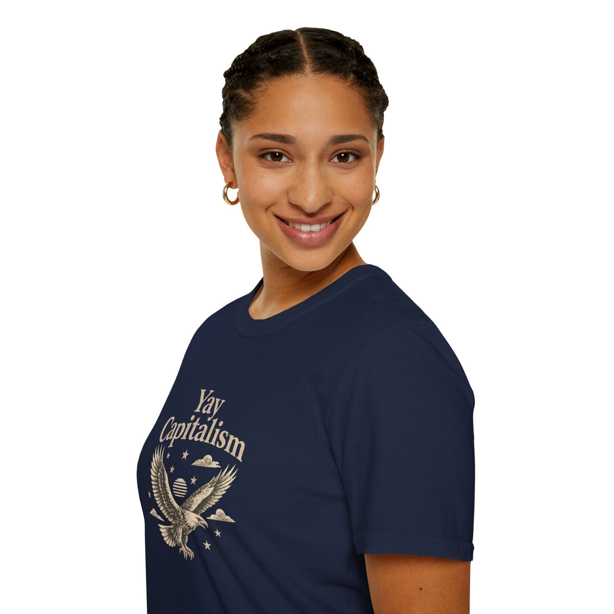 Yay Capitalism Eagle - Short Sleeve T-Shirt - Unisex