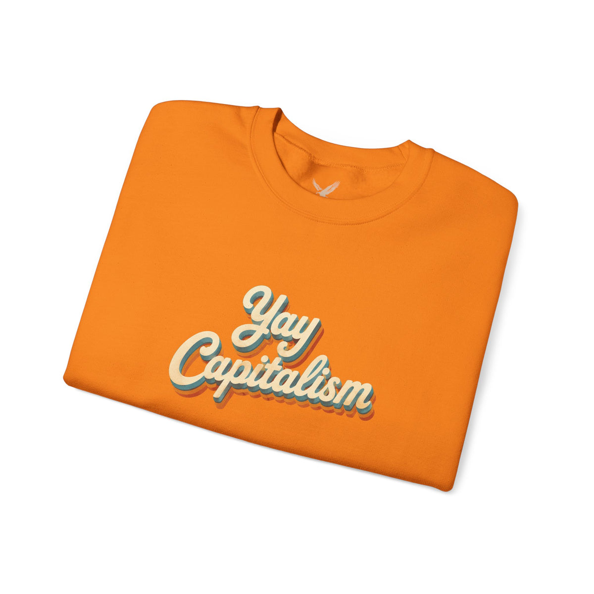 Yay Capitalism Retro - Crewneck Sweatshirt - Unisex