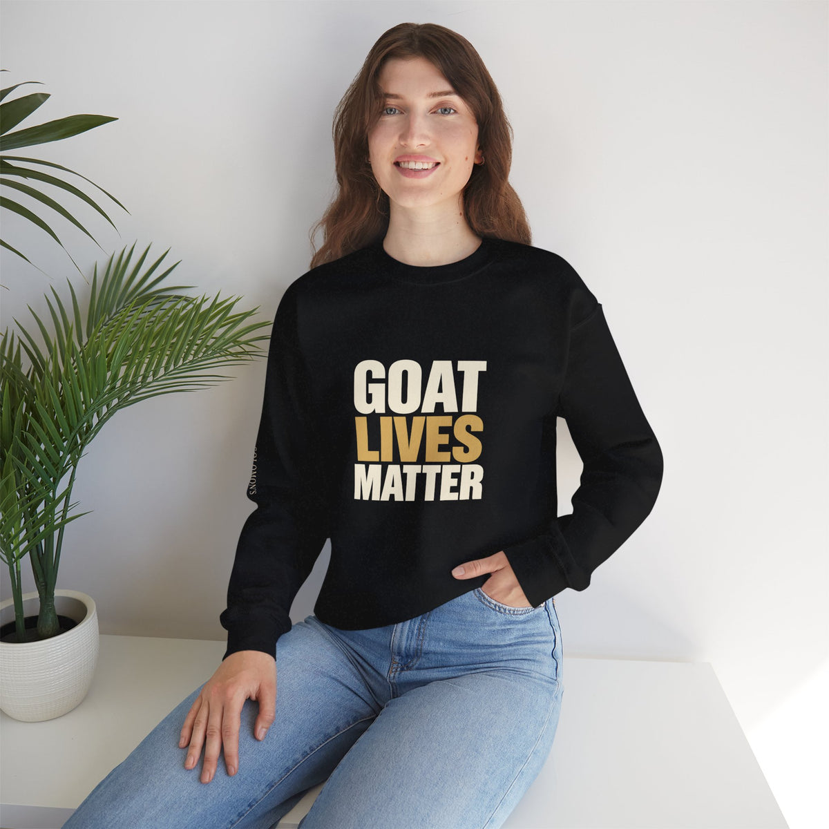 Goat Lives Matter - Crewneck Sweatshirt - Unisex