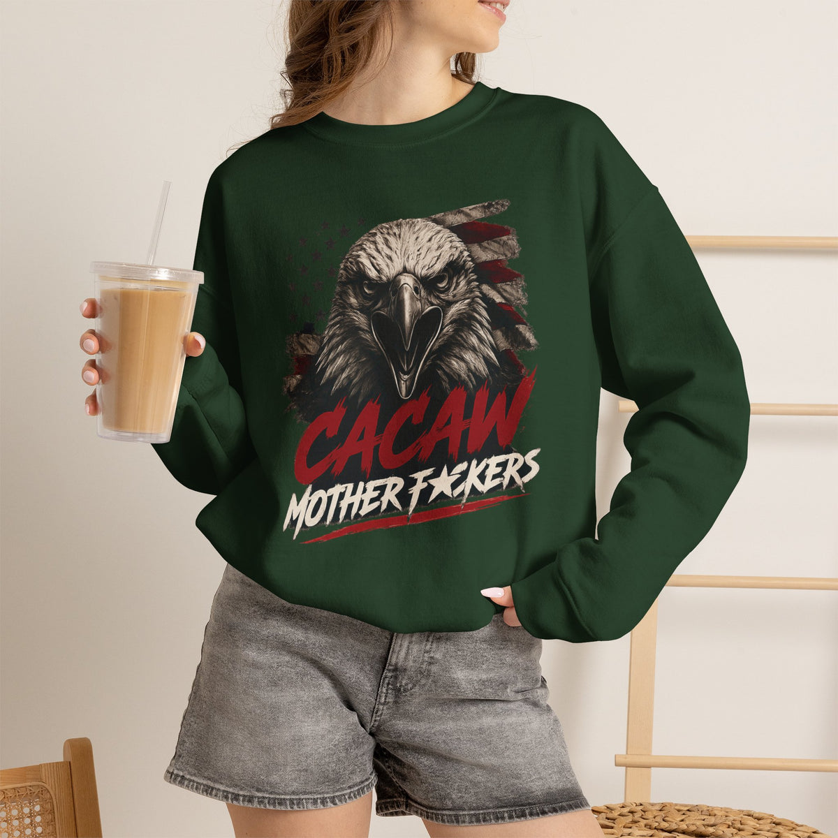 Cacaw Mofos - Crewneck Sweatshirt - Unisex