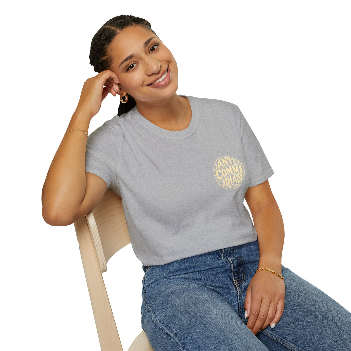 Anti Commijihadi Short Sleeve T-Shirt