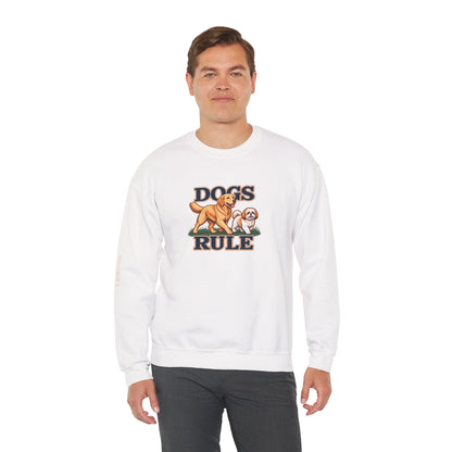 Dogs Rule - Crewneck Sweatshirt - Unisex