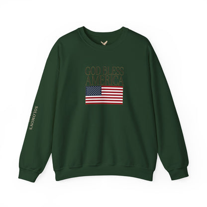 God Bless America Crewneck Sweatshirt - Unisex