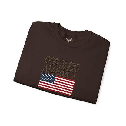 God Bless America Crewneck Sweatshirt - Unisex