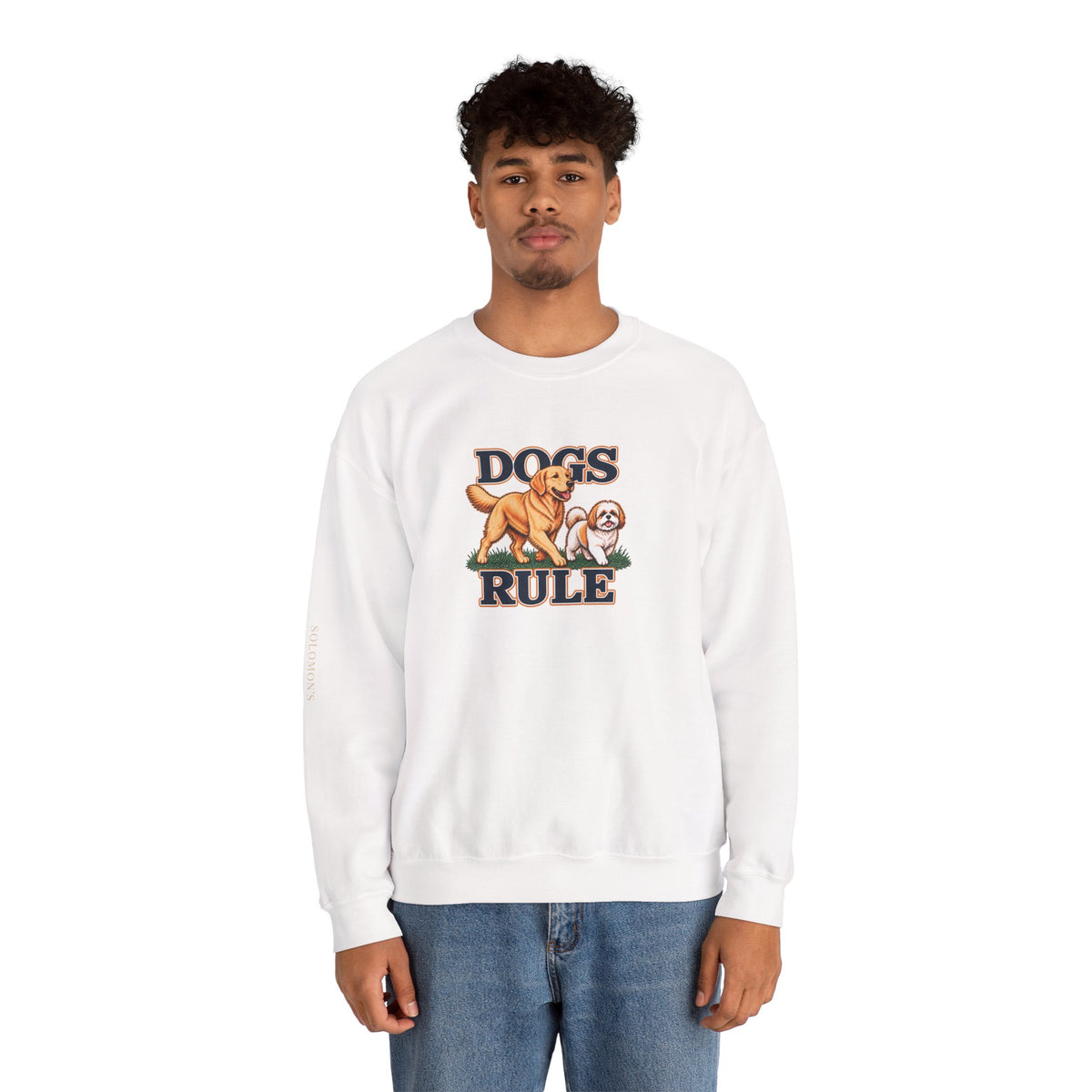 Dogs Rule - Crewneck Sweatshirt - Unisex