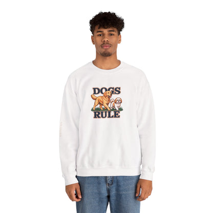 Dogs Rule - Crewneck Sweatshirt - Unisex