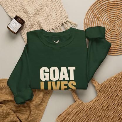 Goat Lives Matter - Crewneck Sweatshirt - Unisex