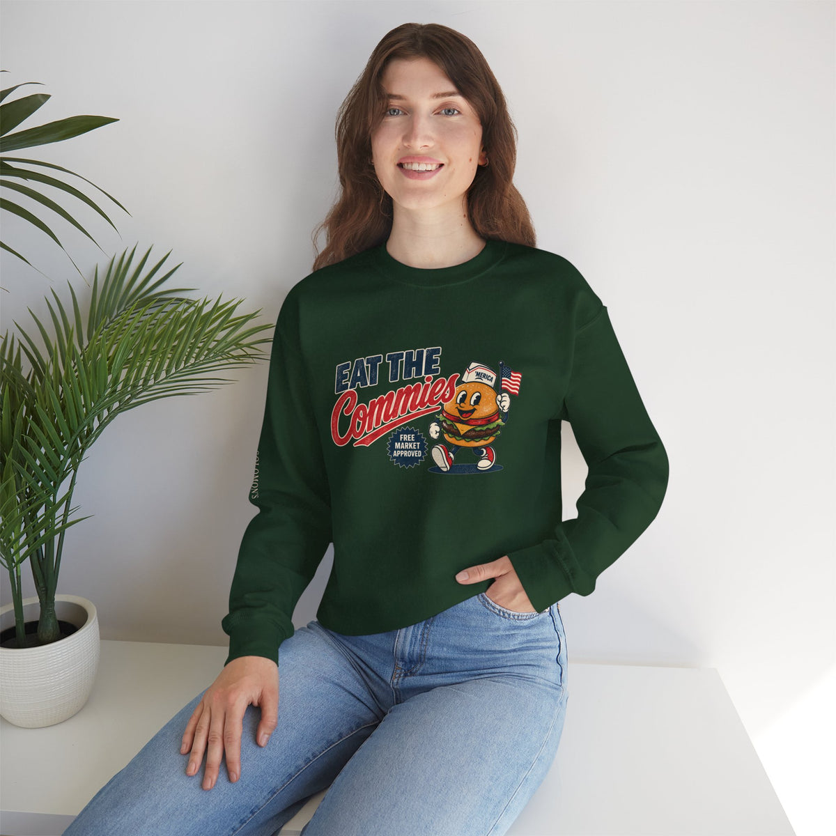 Eat the Commies - Crewneck Sweatshirt - Unisex