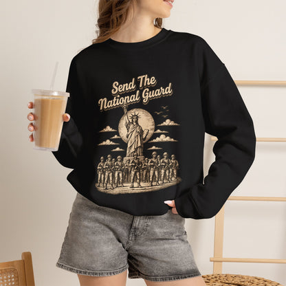 Send the National Guard - Crewneck Sweatshirt - Unisex