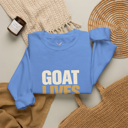 Goat Lives Matter - Crewneck Sweatshirt - Unisex