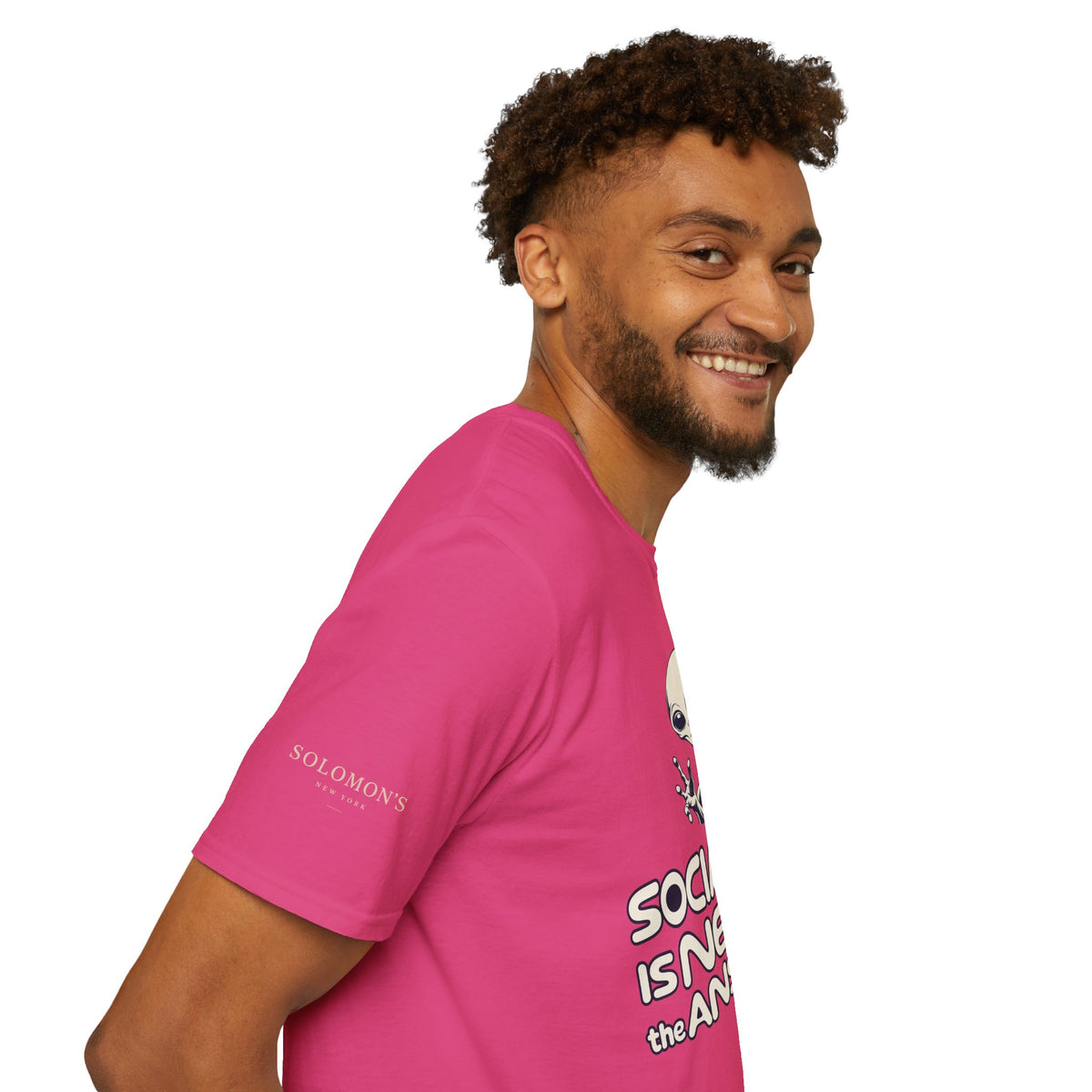Friendly Alien - Short Sleeve T-Shirt - Unisex