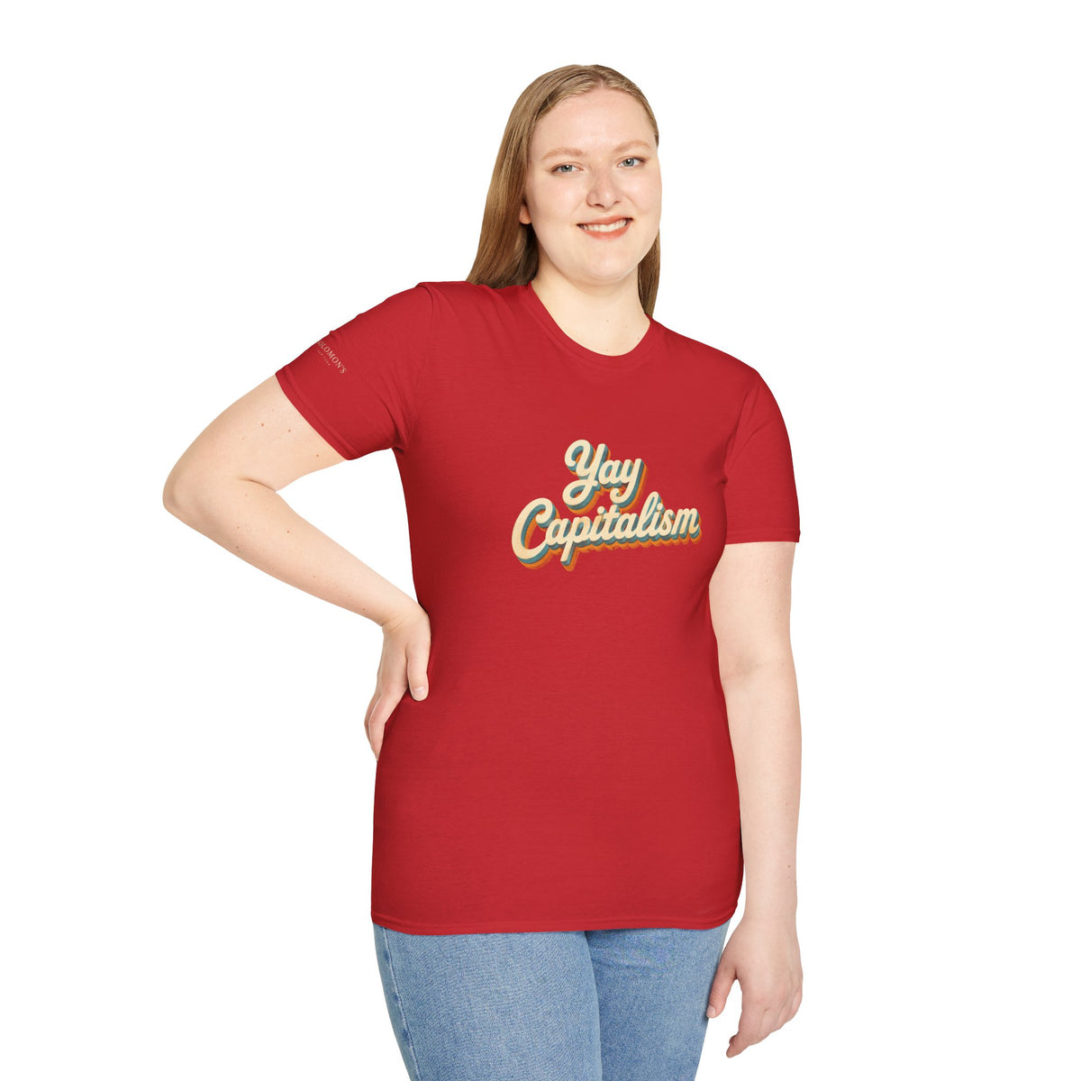 Yay Capitalism Retro - Short Sleeve T-Shirt - Unisex