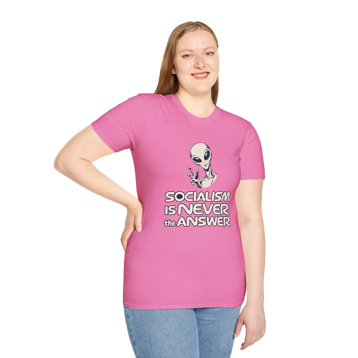 Friendly Alien - Short Sleeve T-Shirt - Unisex