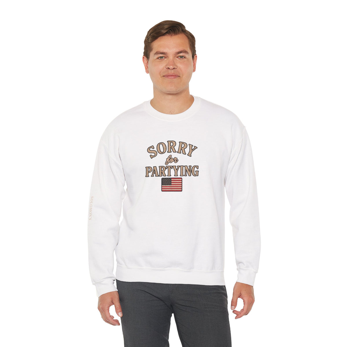Sorry for Partying - Crewneck Sweatshirt - Unisex