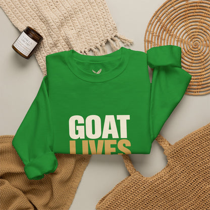 Goat Lives Matter - Crewneck Sweatshirt - Unisex