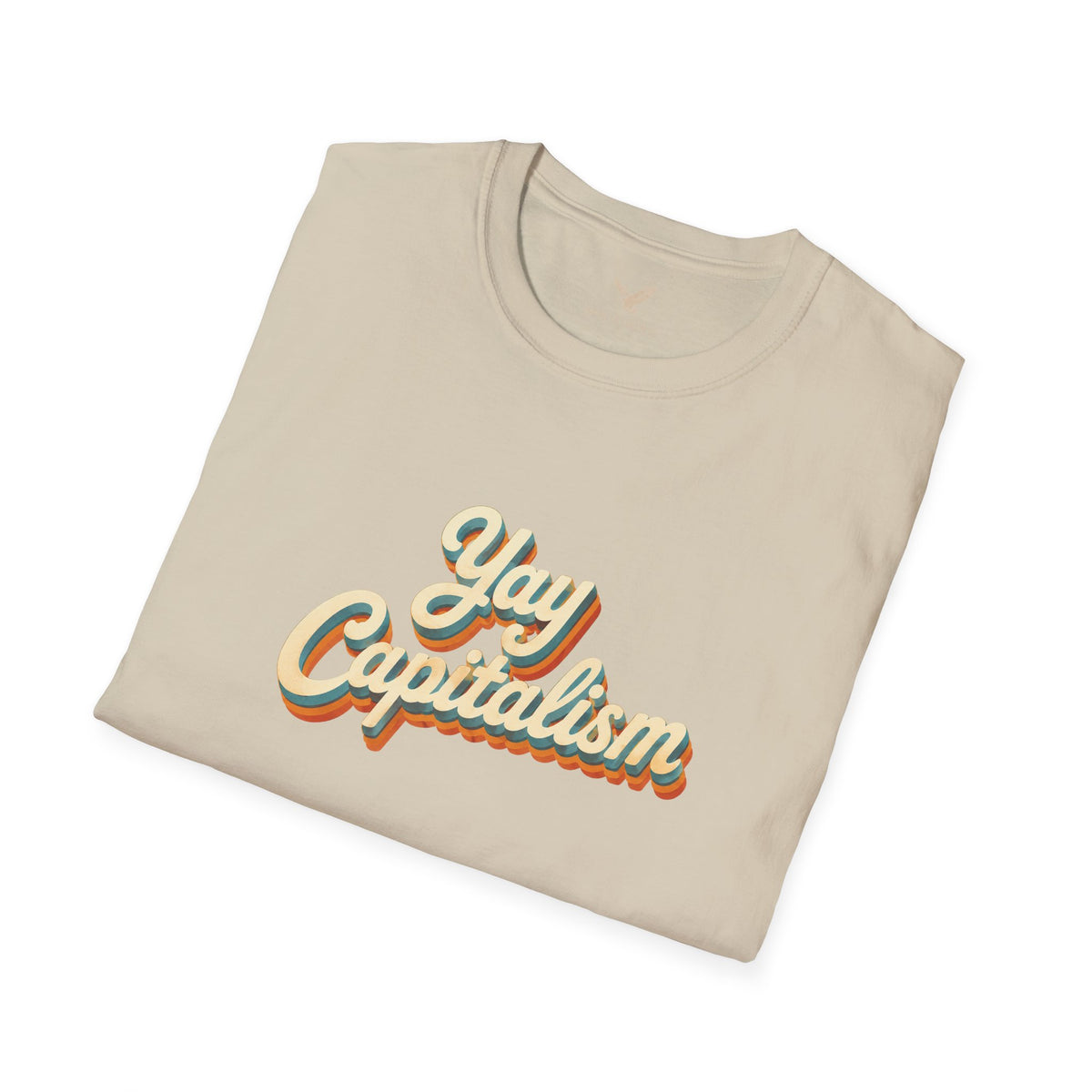 Yay Capitalism Retro - Short Sleeve T-Shirt - Unisex