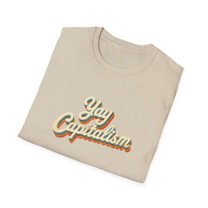 Yay Capitalism Retro - Short Sleeve T-Shirt - Unisex