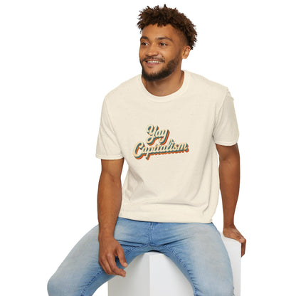 Yay Capitalism Retro - Short Sleeve T-Shirt - Unisex