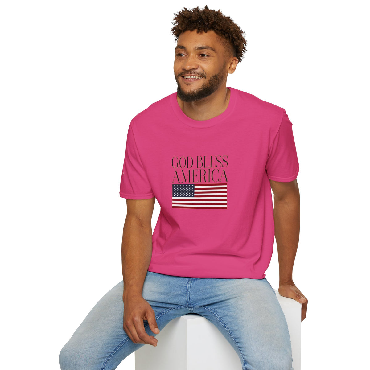 God Bless America (Lg) - Short Sleeve T-Shirt - Unisex