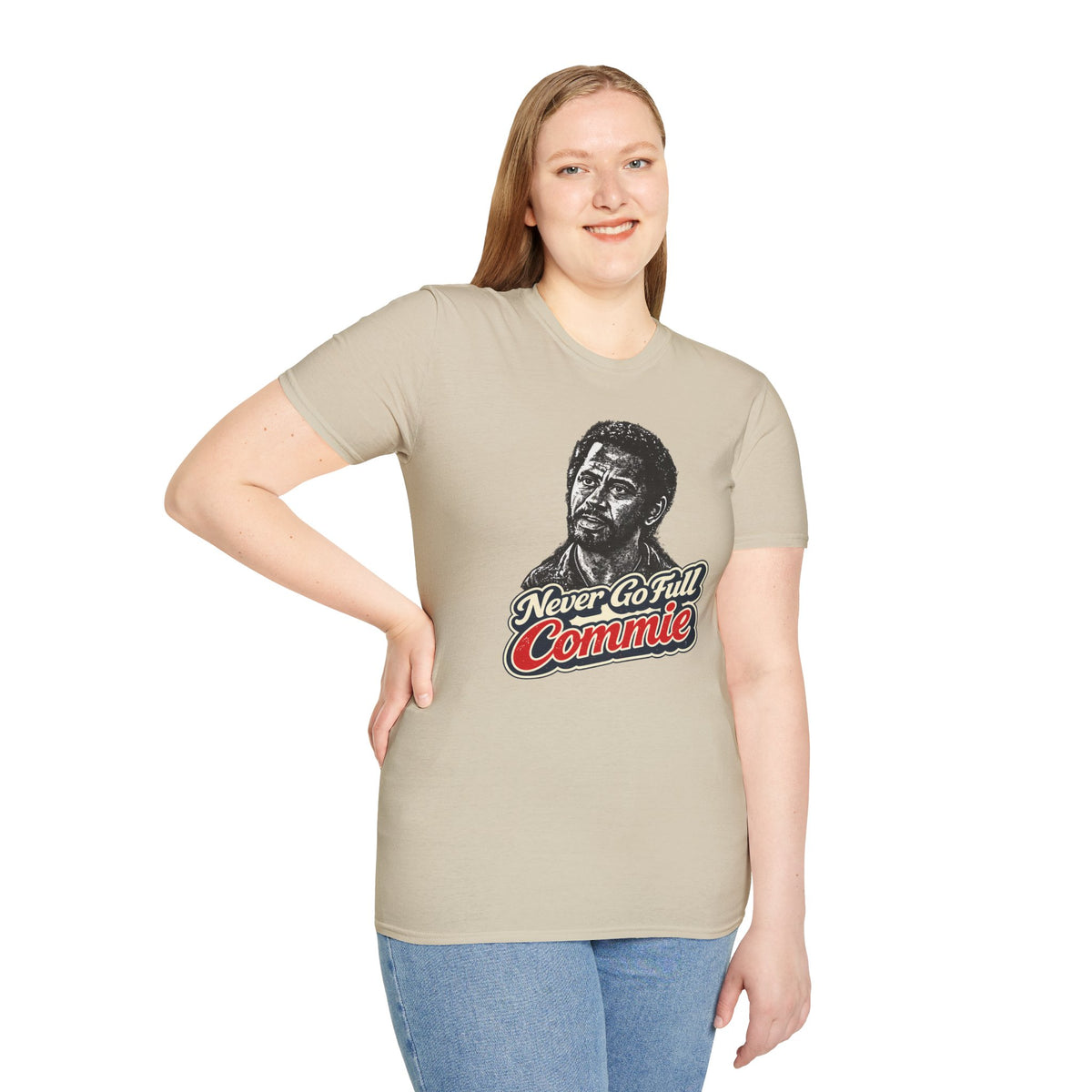 Never Go Full Commie - Short Sleeve T-Shirt - Unisex