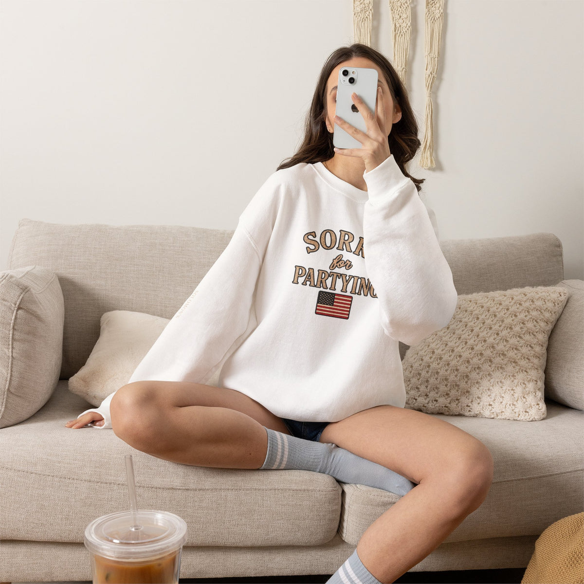 Sorry for Partying - Crewneck Sweatshirt - Unisex