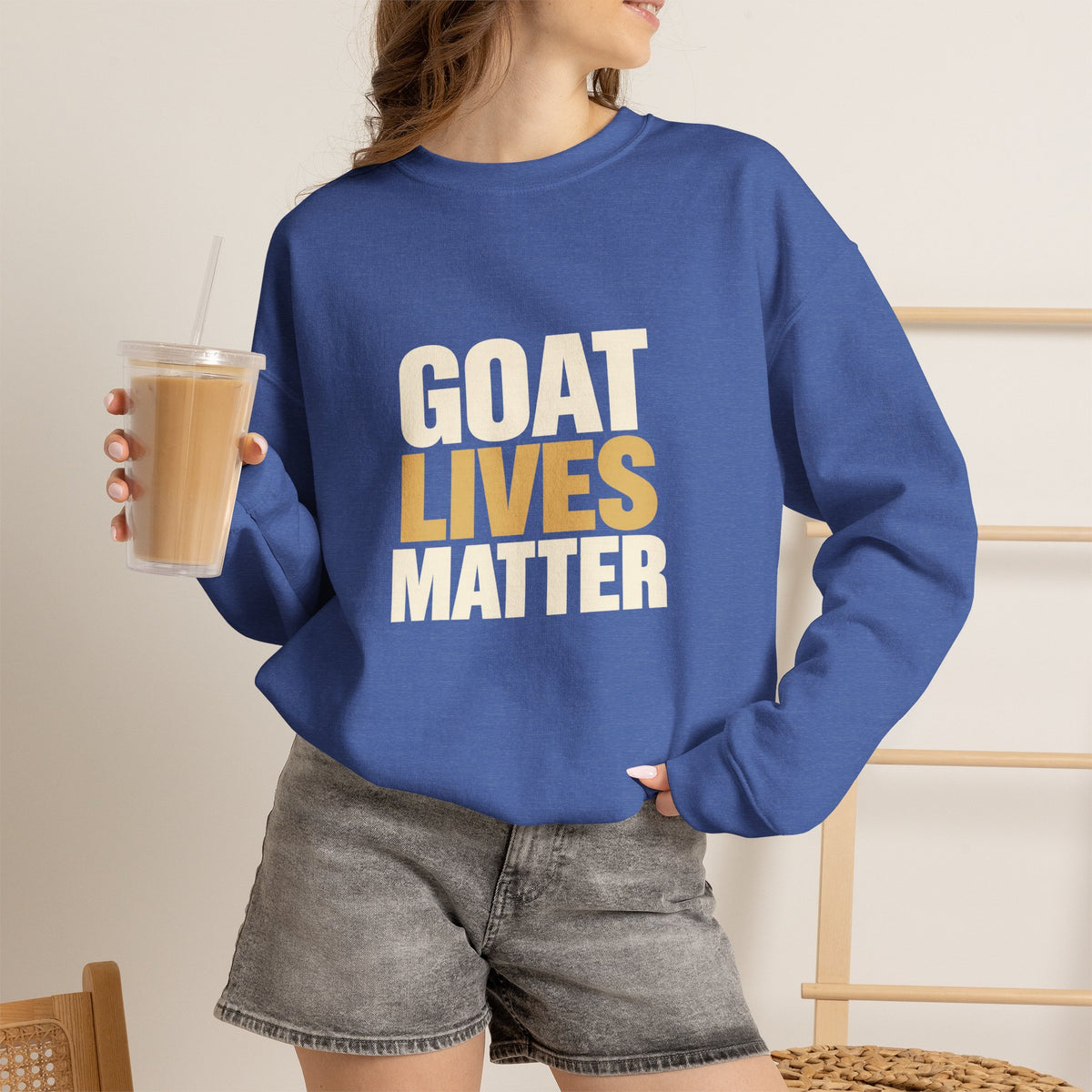 Goat Lives Matter - Crewneck Sweatshirt - Unisex
