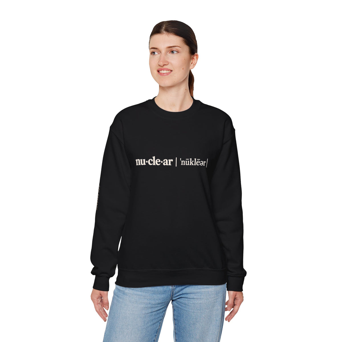 nu-cle-ar - Crewneck Sweatshirt - Unisex