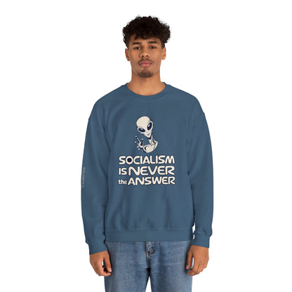 Friendly Alien - Crewneck Sweatshirt - Unisex