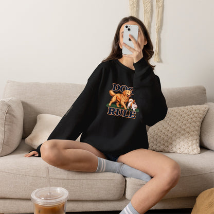 Dogs Rule - Crewneck Sweatshirt - Unisex