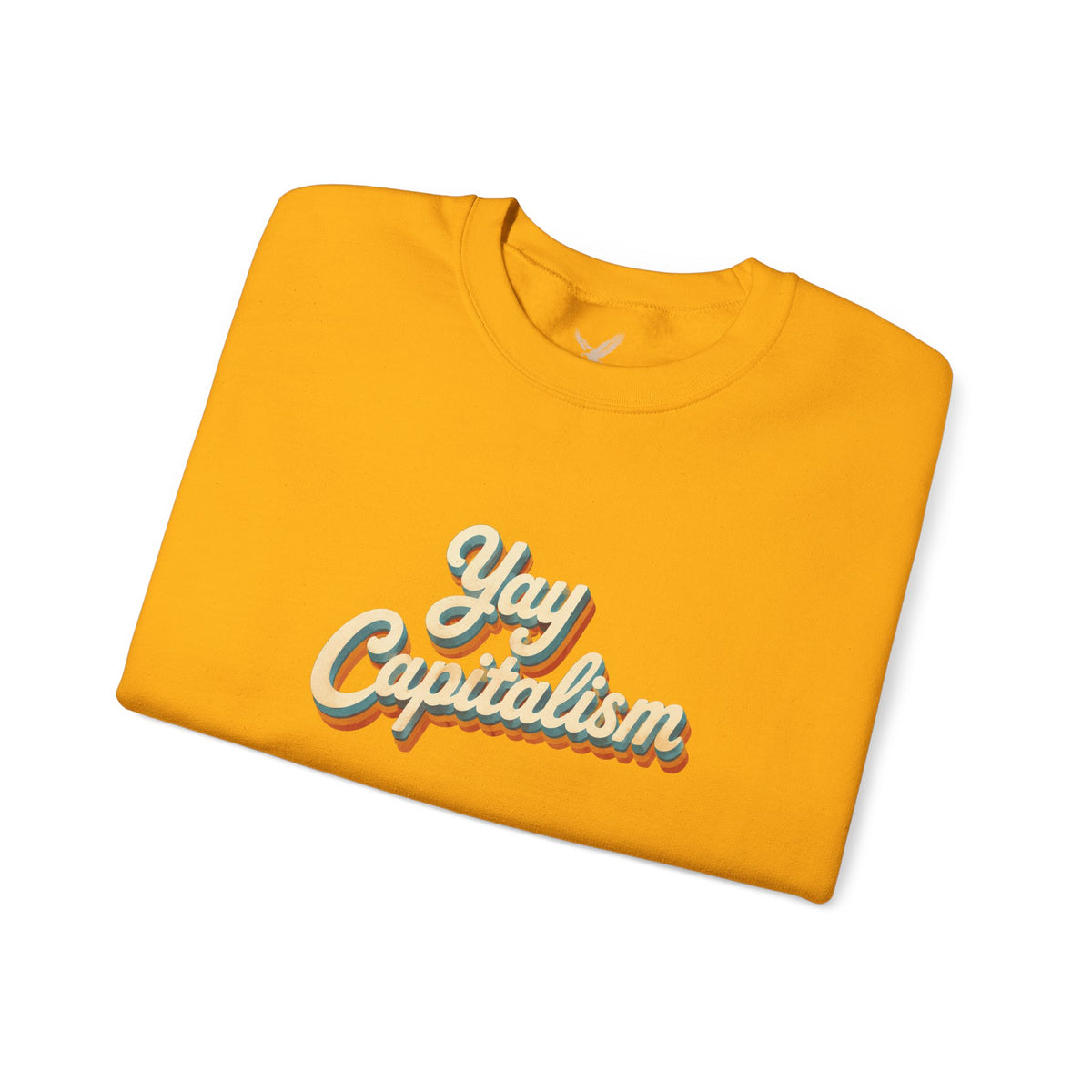 Yay Capitalism Retro - Crewneck Sweatshirt - Unisex