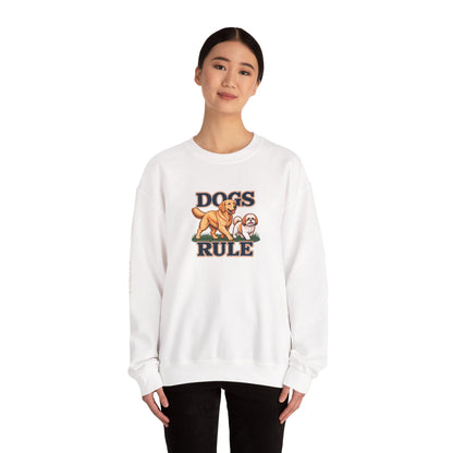 Dogs Rule - Crewneck Sweatshirt - Unisex
