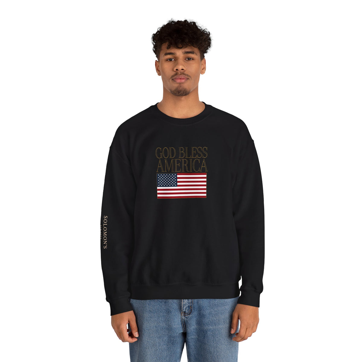 God Bless America Crewneck Sweatshirt - Unisex