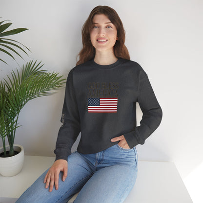 God Bless America Crewneck Sweatshirt - Unisex