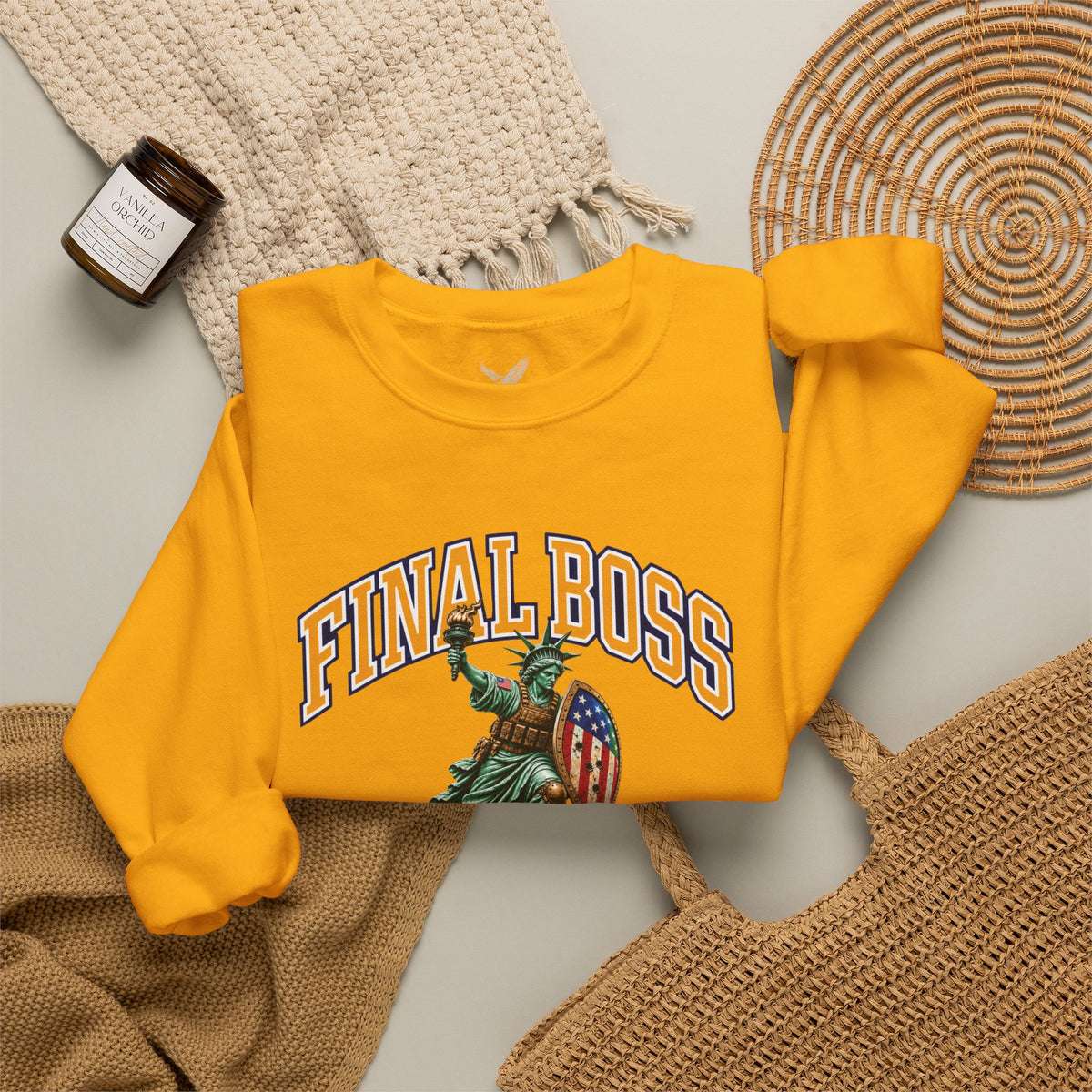 Final Boss - Crewneck Sweatshirt - Unisex