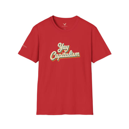 Yay Capitalism Retro - Short Sleeve T-Shirt - Unisex